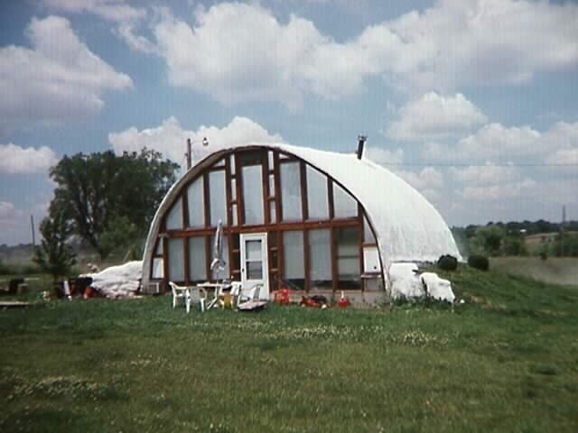 30' lightweight concrete dome