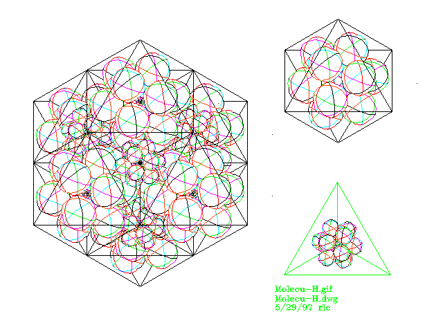3D Octet Fractal with Golden Sectiion inset