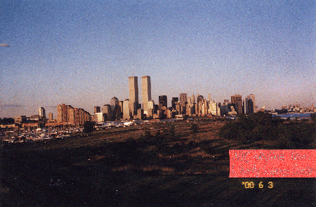 NYC skyline from Liberty Science Center