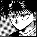 Hiei-kun looks really pissed, ne?