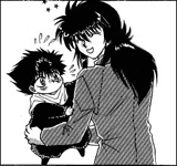Kurama and Hiei-chan