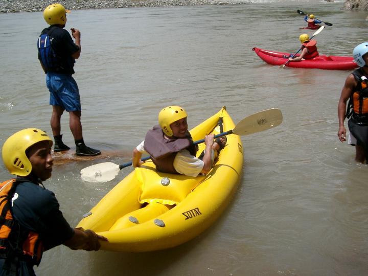 Kayaking
