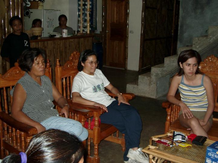 Relaxing with host