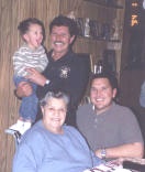 Papa George,holding Ethan and Daddy & Grandma