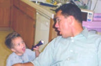 Checking my daddy