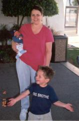 Here he is World, my new brother
 Nolan