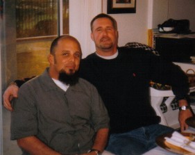 George Gomez Jr. & family friend Jeff, from Upland