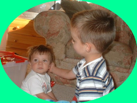 Cousin London, picking on me!