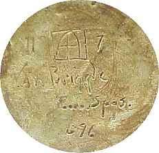 1908-11 era mark with shape number 696