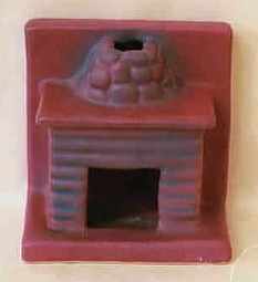 Van Briggle fireplace incense burner