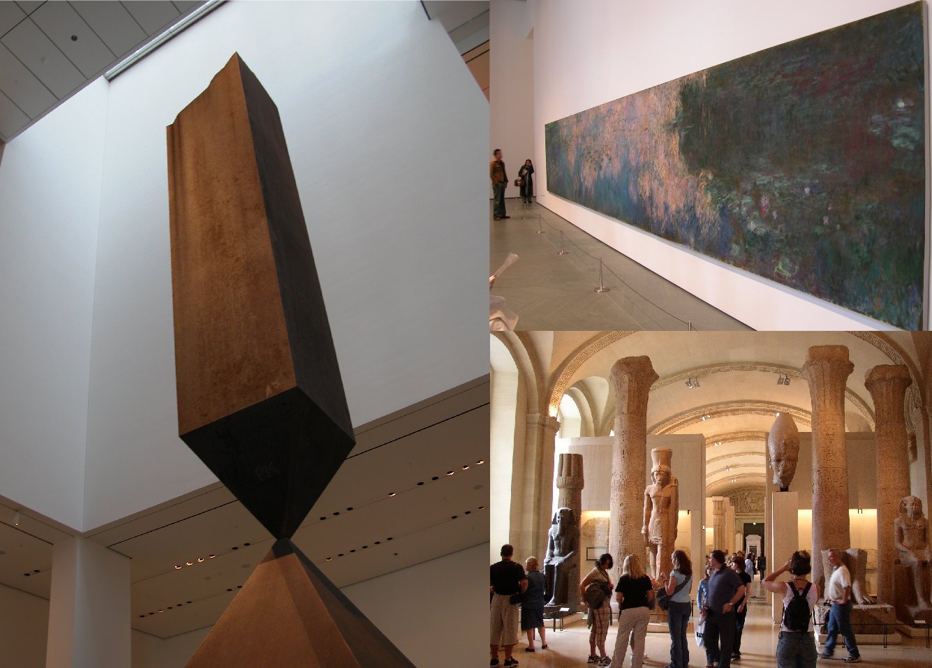 MOMA and the Louvre