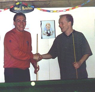 It's not the taking part - it's the winning, and John won !