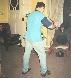 Breakdancing at Gav's House