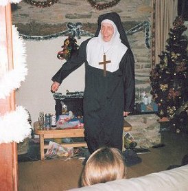 New Year's Eve in Wales - Dave the Breakdancing Nun