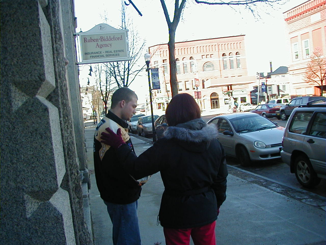 Praying to receive Christ!