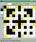 Applet CrossWord