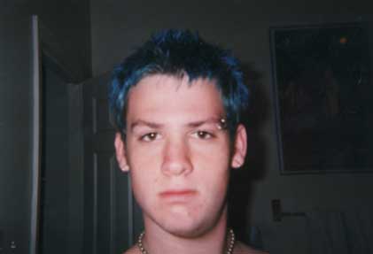 Holy blue! wow this is a pretty old picture...
