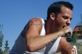wow... looks like that vein in his head is about to explode