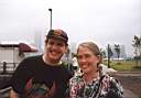 GoodlyNPhilly.jpg: Me and Philly, with the Twin Towers behind
