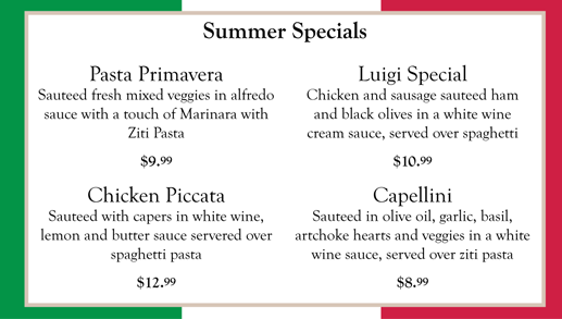 Specials