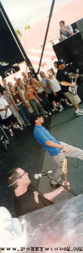 Fletcher, guitar: Jim. vocals: Randy, Bass