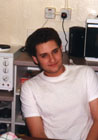 Josh's Haircut in the Kitchen