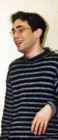 Jean in his usual sweater