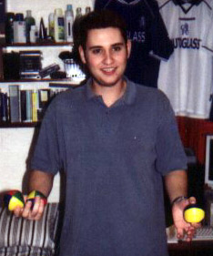 Josh in Pete's Room