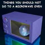 ALTERNATIVE USES FOR THE MICROWAVE (FUNNY)