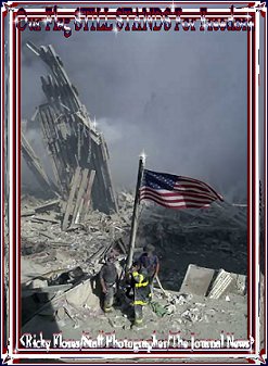 FiremanFlag, taken by Ricky Flores, Staff Photographer, The Journal News