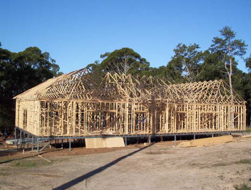 Frame & truss erection.