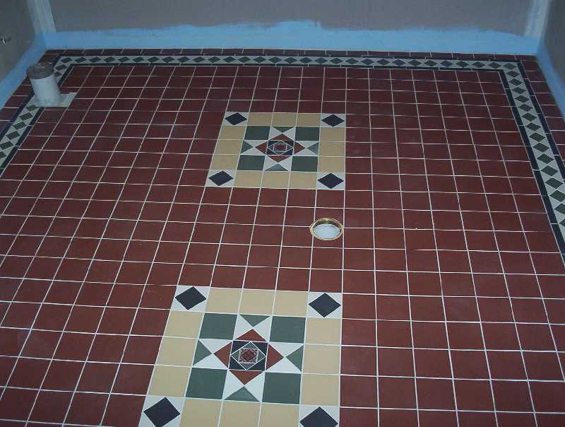 The Paddington bathroom tiles.