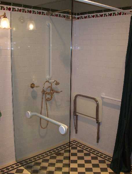 The Diamond bathroom caters for every person, including the elderly, and people with disabilities.