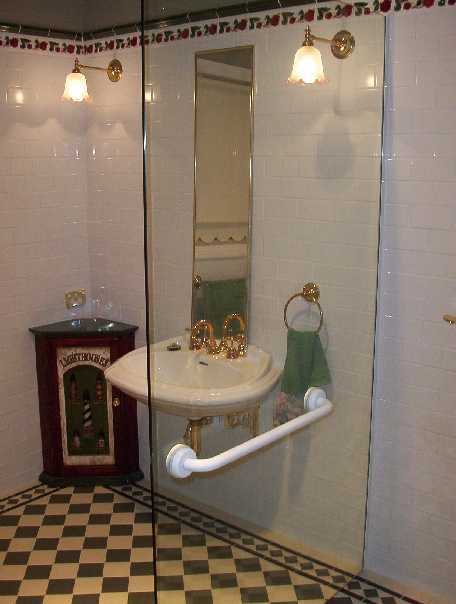 The Diamond bathroom caters for every person, including the elderly, and people with disabilities.