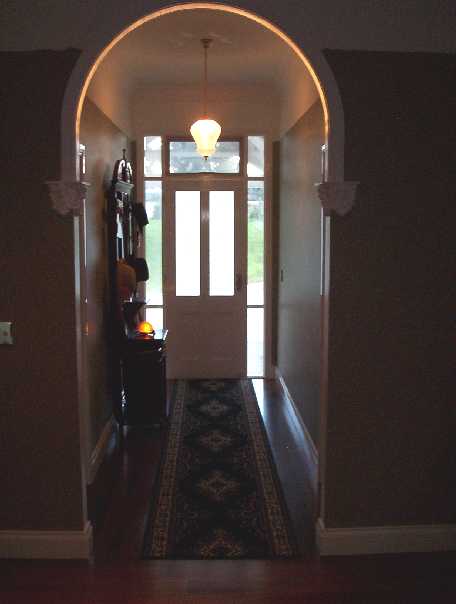 This is the entrance/hallway to this magnificent homestead.
