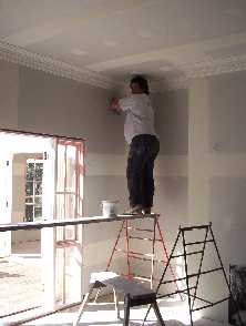 Kevin the plasterer has done a fabulous job on our homestead.