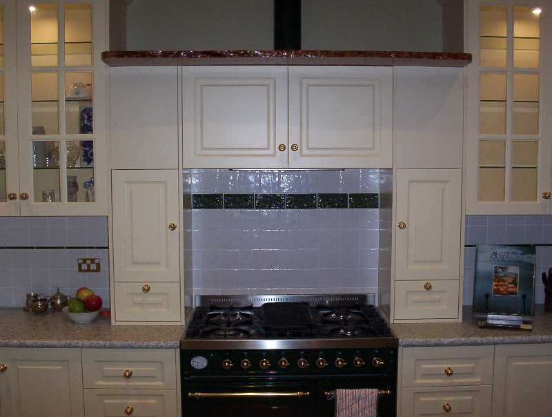 This awesome Ilve stove is the heart of the kitchen.