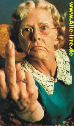 JUST WHAT YOU THINK "FUCK YOU"!