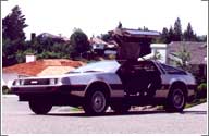 Goospeed's Delorean in Seatle