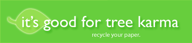 Ecological Ad of Paper