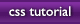 css tutorial