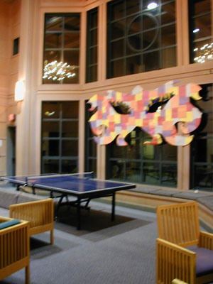 One Third of the Day Hall Commons