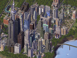 Shiny Financial District