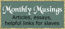 Monthly Musings