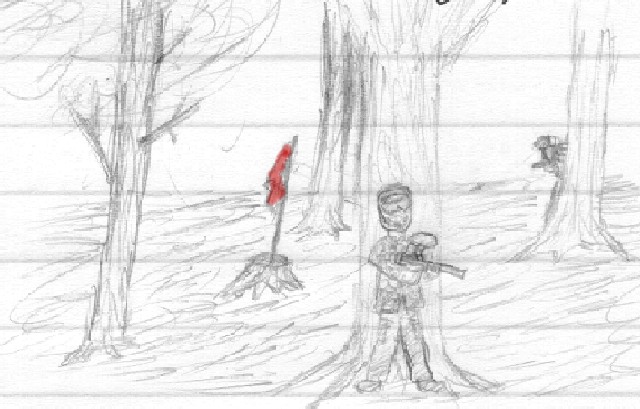 He Draws Like a 10-year-old, too.