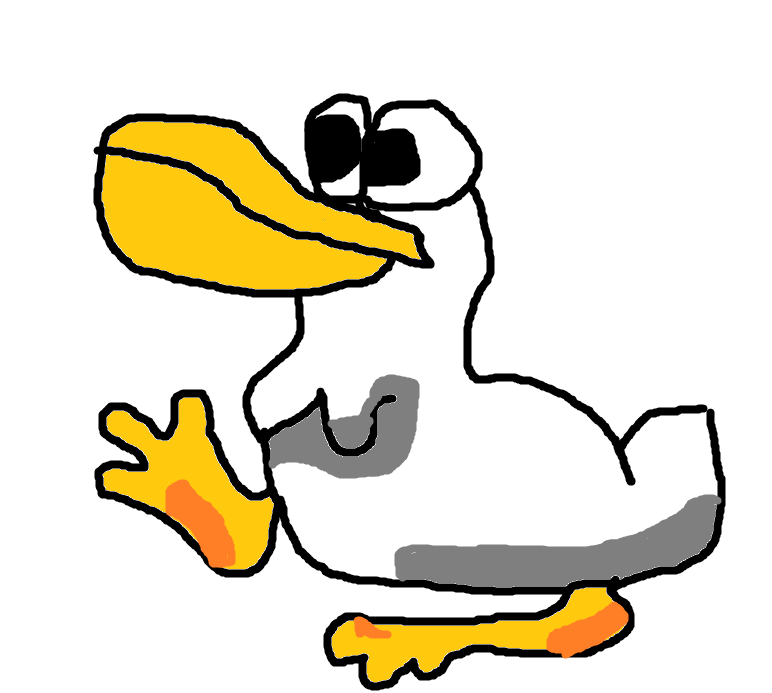 a duck