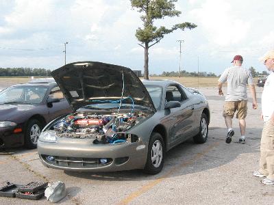 Preparing for the track