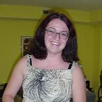 Kasia Madej, giggling as usual