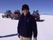 Christian in the Salar, Bolivia
