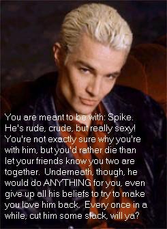 Blonde, British, slightly evil... great smirk... *drool*